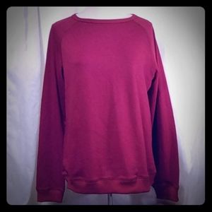 NWOT Crimson Red Sweatshirt